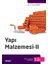 Yapı Malzemesi – 2 70 Şekil – 40 Tablo ile Desteklenmiş 1