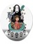Studio Ghibli Spirited Away Bilek Destekli Mousepad Model - 7 Oval 1