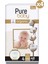 Pure Baby Organik Pamuklu Cırtlı Bez 4'lü Paket 4 Numara Maxi 192 Adet 2