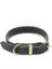 Horus Handmade Deri Köpek Tasması Siyah M (36-45CM) Cl-Ho-Bl-M 3