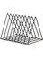 Üçgen Metal Masa Kitabı Sahibi Modern Minimalist Kitaplık Ev Ofisi Siyah (Yurt Dışından) 1