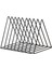 Üçgen Metal Masa Kitabı Sahibi Modern Minimalist Kitaplık Ev Ofisi Siyah (Yurt Dışından) 3