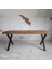 Masif Ahşap Yemek Masası 120CM x 85CM 2
