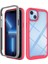 iPhone 14 Için Pc + Tpu Telefon Kılıfı - Pembe (Yurt Dışından) 1
