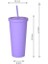 Saman Kupası W / Kapak 2 Katmanlı Kahve Fincanı Büyük Kapasiteli Koni Su Fincan Hediye Kahve Kupa Plastik Açık Tumbler Mat Bitirmek | Tumblers(Yurt Dışından) 3