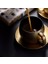 Küçük Lüks Altın Seramik Kahve Fincanı Set Ev Basit Modern Çay Bardağı Seti Nordic Öğleden Sonra Çay Teacup Sacker Kahve Kupası | Kahve Kupası ve tabak Setleri(Yurt Dışından) 4