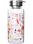 Moda Grafiti Cam Su Şişesi 1000 ml Yetişkin Spor Büyük Kapasiteli Şeffaf Uzay Kupası Taşınabilir Çay Süzgeci Filtre Şişeleri | Su Şişeleri (Pembe) 1