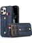 Iphone 13 Pro Max Blue Için Cüzdan Deri Kılıf (Yurt Dışından) 1