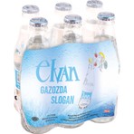 Elvan Gazoz  Karışık Meyve Aromalı 250 ml 6 lı Paket Cam Şişe