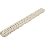 Luxwares 100X60X1000MM Drenaj Kanalı A15 Yük Sınıfı ile Estetik Plastik Izgara ve Tapa