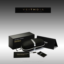 Veithdia Dikdörtgen Güneş Gözlüğü - Fotokromik Gradyan Polarize UV400 Lens (Yurt Dışından)