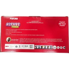 Puedo Eğitici Alfabe Eva Puzzle 58 Parça 3+ Yaş