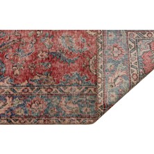 Sempati Halı Eskitme Özel %100 El Dokuma Vintage Halı 137 x 231 cm 8716