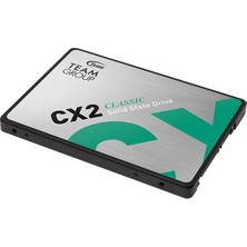 Team CX2 512GB 530/470MB/s 2.5" SATA3 SSD Disk (T253X6512G0C101)