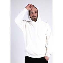 Meissa Fashion Beyaz Erkek Sweatshirt