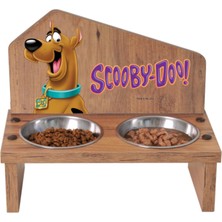 Scooby Doo Ahşap Mama Standı Scooby Doo 2'lı