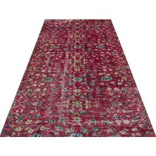 Sempati Halı El Dokuma Vintage Eskitme Halı 144 x 270 cm 8729