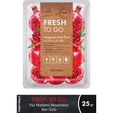 Tonymoly Yüz Maskesi Fresh To Go Cilt Aydınlatıcı Nar Cilt Bakımı