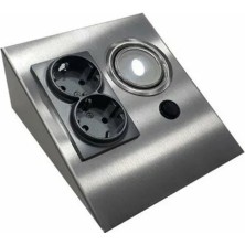 Korçam Tezgah Altı Armatür Inox Ledli