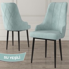 Canisa Concept Trex Serisi,  1.sınıf Babyface Kumaş Sandalye, Siyah Metal Ayak