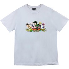 stonedfame Hunter Anime Baskılı Tshirt