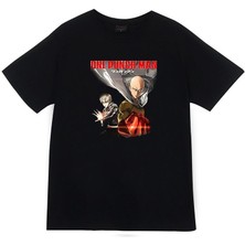stonedfame One Punch Man Anime Baskılı Tshirt