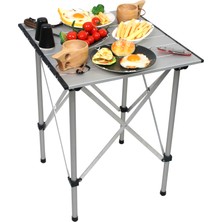 Sekoutdoor Alüminyum Katlanır Masa Iki Kişilik