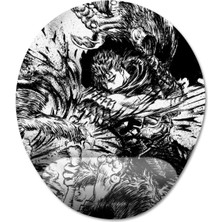 Pixxa Berserk Bilek Destekli Mousepad Model - 1 Oval