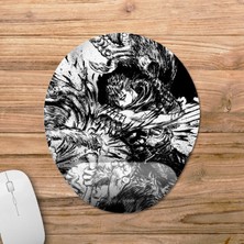 Pixxa Berserk Bilek Destekli Mousepad Model - 1 Oval