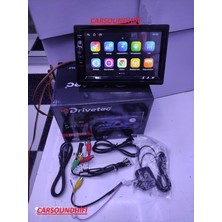 Drivetec Volkswagen Passat Jetta Golf Polo Scirocco Uyumlu 7inç Dokunmatik Android Double Din Oto Teyp