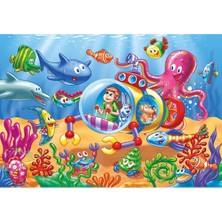 KS Games Ks Jumbo Puzzle 12 Parça Little Submarine Denizaltı