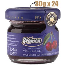 Seğmen Vişne Reçeli Kavanoz 30 gr (24'lü)