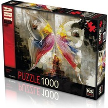 KS Games Ks Puzzle 1000 Parça Kelebek Etkisi