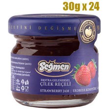 Seğmen Çilek Reçeli Kavanoz 30 gr (24’lü)