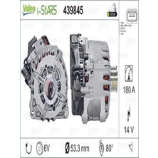 439845 Alternator Start Stop 12V 180A Citroen Berlingo C4 C5 Peugeot 208 3008 Partner Tepee 1.6 Hdi 11- Is (WK938431)