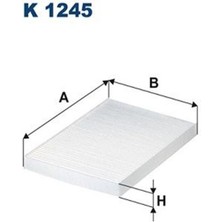 K1245 Polen Filtresi Hyundai I30 2007- Kia Ceed 2006 971331H000 (WA491132)