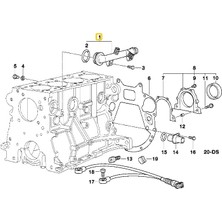 Heropar Bmw Uyumlu E46 ve Z3 M43 Motor Su Flanşı 11531709232