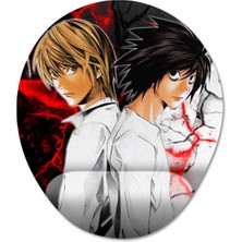 Pixxa Death Note Bilek Destekli Mousepad Model - 1 Oval