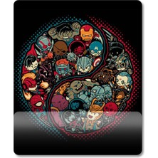 Pixxa Marvel Avengers Chibi Bilek Destekli Mousepad Model - 1