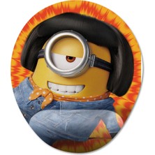 Pixxa Minyonlar 2 - Minions: The Rise Of Gru Bilek Destekli Mousepad Model - 2 Oval