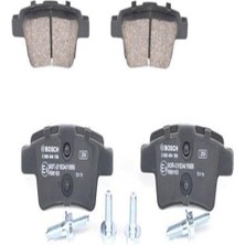 BOSCH 0986494199 Arka Fren Balatasi C4 Picasso 1.6 2.0 Hdi 1.8 Ie 16V 10 / 06 1611141080 425432 (WE114747)