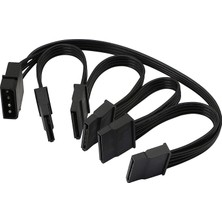 Aogo Molex To 5 Sata Power Kablo Ide 4 Pin Sata 15 Pin Sata Güç Kablosu Çoklayıcı