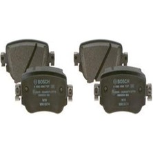 BOSCH 0986494797 Fren Balatasi Arka Sharan 10- Caddy IV 15- A1 10- Q3 11- / Alhambra 10- Leon 12- Octavia III 13 (WA985818B)