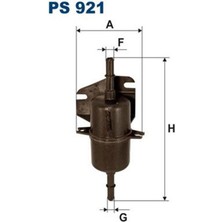 FILTRON PS921 Yakit Filtresi ( Fiat Albea 98- Palio 96- 1.2-1.4-1.5-1.6-1.6 16V ) 46416684 (WA745538)