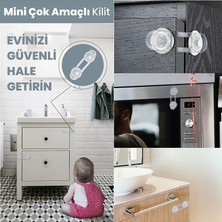 Ideal Baby 10 Adet Mini Çok Amaçlı Kilit Set