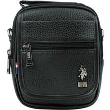 U.S. Polo Assn. Siyah  Unisex Postacı Çantası PLEVR8415