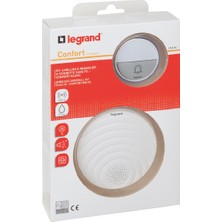 Legrand 094254 Kablosuz Wireless Kapı Zili 220V 100 mt 15 Melodi