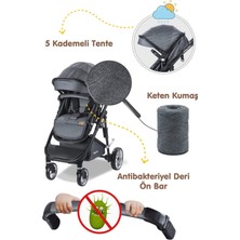 Baby Care BC-420 Collarado Cross Travel Puset Gri ( D )