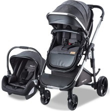 Baby Care BC-440 Collarado Chrome Travel Puset Siyah ( S )