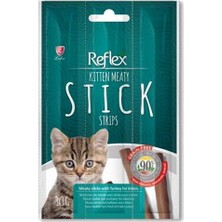 Sinerji Shop Reflex Cat Stick Hindili Yavru Kedi Ödül Çubuğu 3 gr 3'lü